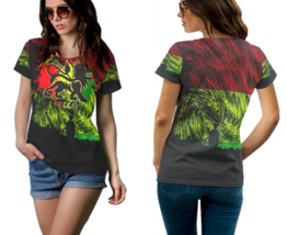 Rasta Reggae  T-Shirt Tees  For Women - £17.15 GBP