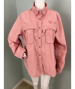Women&#39;s L.L. Bean L/S Fly Fishing Vented Button-Front Shirt Sz XL - £21.01 GBP