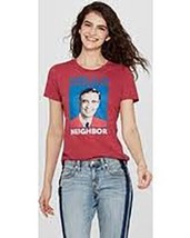 Hello Neighbor Mister Mr Rogers Burnout Red T-Shirt Womens - £9.50 GBP