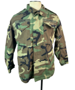 US Military Field Jacket Cold Weather Camo Woodland 8415-01-099-7835 Med... - €33,96 EUR