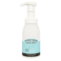 Plantlife Fresh Mint Hand &amp; Body Foam Soap, 8.5 Fluid Ounces - £10.76 GBP