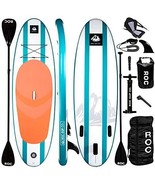 Roc Inflatable Stand Up Paddle Boards &amp; Premium SUP Paddle Board - $395.94