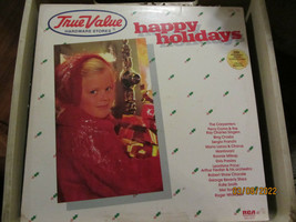 True Value Happy Holidays Vol. 20 Elvis/Carpenters LP Vinyl Record Vintage 1985 - £8.03 GBP