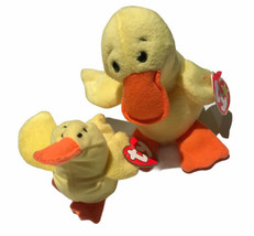 Ty B EAN Ie Baby &quot;Quackers And Teenie Baby &quot;Quacks&quot; - £7.49 GBP