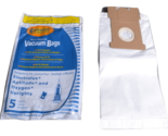 Eureka &amp;Electrolux Paper Bags Upright Aptitude Oxygen 5PK Microlined Par... - $12.48