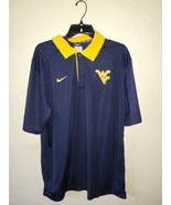 Nike UVW West Virginia University Performance Polo Dri-Fit Men&#39;s Size  X... - £21.33 GBP