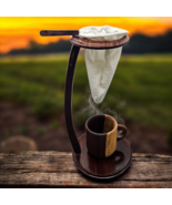 Chorreador- Costa Rica Handmade Pour-Over Coffee Maker -Eco-Friendly Tra... - $83.01 CAD