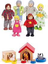 Happy Family Dollhouse with Pet Set Award Winning Doll Set, Unique Accessory Fo - £60.69 GBP