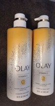 2 Olay Vitamin C Hydrating Body Wash Penetrating B3, 20 Oz (BN7) - £29.83 GBP