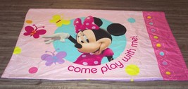 WALT DISNEY MINNIE MOUSE Come Play With Me  PILLOW CASE PILLOWCASE - $14.85