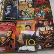 Lot Of (6) Star Trek Sci-Fi Novels New Voyage The Sundered Recovery IQ S... - $33.85 CAD
