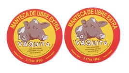 2 Pack La Vaquita Extra Strength Udder Balm Manteca Ubre De Vaca Pain Relief - £15.61 GBP