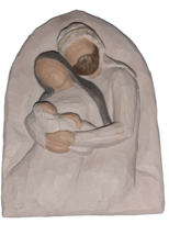 Willow Tree A Child Is Born Holy Family Hanging Plaque Nativity DEMDACO ... - $292.50 MXN