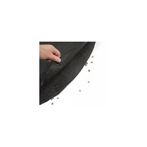 18 x 40 ft. Oval Armor Shield Floor Liner Pad - Black - $276.30
