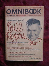 OMNIBOOK December 1949 Will Rogers Donald Day Robert Standish Edward Ellsberg - £4.02 GBP