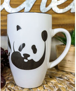 Giant Panda Bear Abstract Silhouette Art Ceramic Coffee Tea Mug Drink Cu... - $28.02 CAD