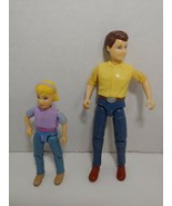 Fisher Price Loving Family Dollhouse Dad girl stable horse rider figures... - £15.47 GBP