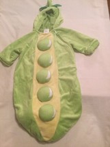 Pea Pod Costume Size 0 to 6 mo Hyde and Eek green 1 pc baby - £12.60 GBP