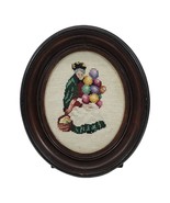Beautiful Early 1900s Walnut Recessed Frame W/Needlepoint Art - €30,53 EUR