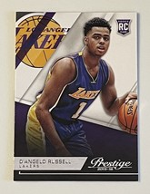 2015-16 Prestige Los Angeles Lakers Card #217 D&#39;Angelo Russell Rookie RC MINT! - £4.90 GBP