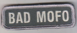 BAD MOFO ACU LIGHT COMBAT TACTICAL BADGE OIF OEF MORALE MILITARY PATCH - $6.34