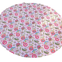 Nicole Miller Home Round Floral Paisley Tablecloth - £10.89 GBP