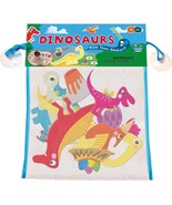 Bath Time Dinosaurs Foam Dino Play Pieces With Storage Bag - $231.38 MXN