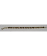PARK LANE Limited Edition gold Hexagonal HONEYCOMB TIGER EYE Bracelet 7&quot;+1&quot; - $206.64 CAD