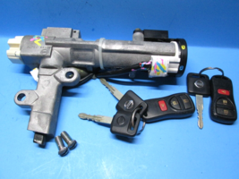 Nissan pathfinder frontier Xterra Ignition lock cylinder D8701-EA00A 3 keys OEM - £148.88 GBP