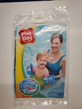 Play Day Blue Sea Animals Inflatable Swimming Armbands Ages 3-6 Sharks New - £1.95 GBP