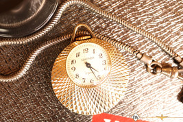 Vintage Art Deco Sekonda 17 Jewels USSR Pocket Manual Watch Box - $55.74