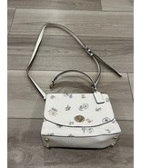 Limited Edition Coach Dandelion Floral Print Tilly Top Handle | FLAW - $178.19