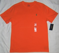 Polo Ralph Lauren Boy Pony T-Shirt Orange Size L 14/16 - £9.39 GBP