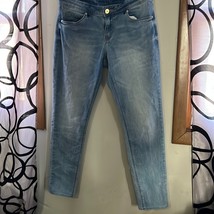 H&amp;M divided size 12/ 31 stretch denim, straight leg jeans - £9.34 GBP