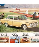 1962 Rambler Classic Six 400 Sedan Advertisement Automobilia Airplane HM2M - $41.13 CAD