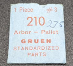 NOS Genuine GRUEN 210 Pallet Arbor - Part# 3 - $8.90
