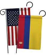 Colombia - Impressions Decorative USA - Applique Garden Flags Pack - GP1... - £24.75 GBP