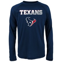 NWT NFL Houston Texans Boys XL (18-20) Long Sleeve Tee Shirt - £13.97 GBP