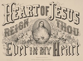 Wall Decor Poster.Home Room interior.Christian Kitchen.Heart of Jesus art.11630 - £13.66 GBP+