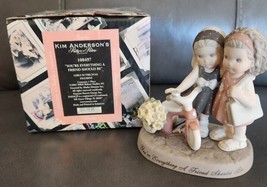 Kim Anderson Sculpture Figurine - YOU&#39;RE EVERYTHING A FRIEND SHOULD BE 1... - £39.15 GBP