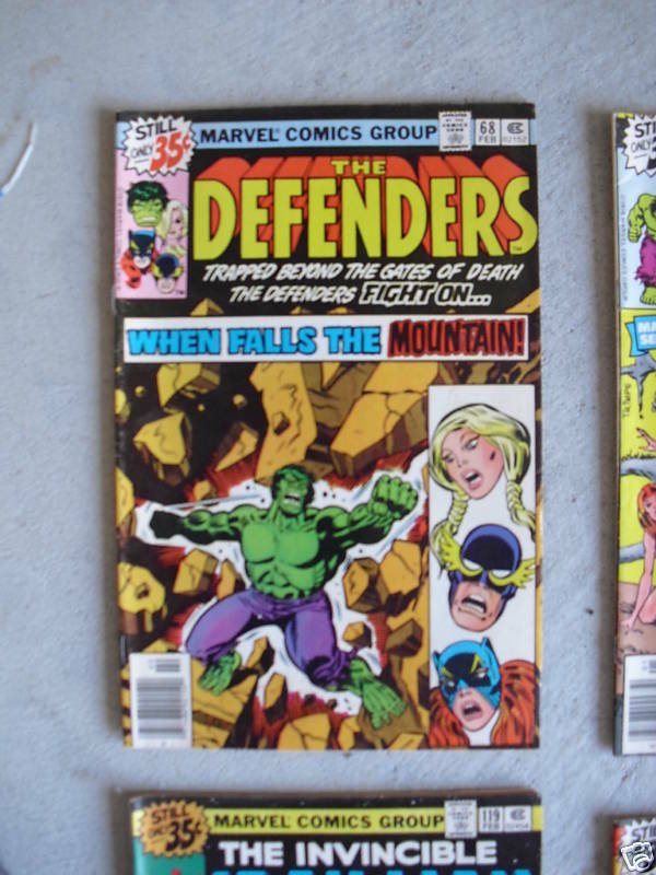 1979 Marvel Comic Book The defenders w/ Hulk #68 - £10.16 GBP