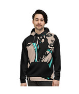 New Unisex Hoodie XS-6XL Streetwear Hooded Pullover Teal Long Sleeve Poc... - $37.00+