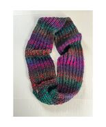 Betsey Johnson OZ Cowl Infinity Scarf Colorful Knit Glitter - €17,14 EUR