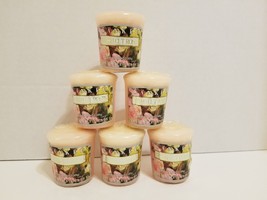 Yankee Candle - Fresh Cut Roses Votives - Pack Of 6 Each 1.75oz Vintage Scent - $19.79