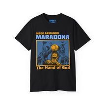 Diego Armando Maradona-The Hand of God-Argentina-Napoli White-Black - $25.80