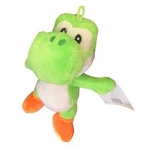 New Super mario 2018 Nintendo Plush Green Dinosaur Yoshi 8.5 in Tall - £10.27 GBP