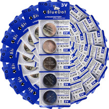NEW Wholesale 50 pcs CR2430 DL2430 LM2430 BR2430 5011C Button Cell Coin Battery - £31.92 GBP
