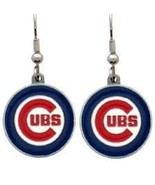 MLB Licensed Team Logo Dangle Earrings (Chicago Cubs) - €12,65 EUR