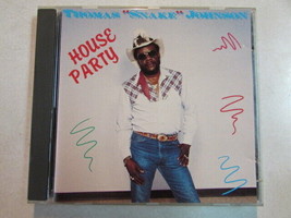 Thomas &quot;Snake&quot; Johnson House Party 1988 8 Trk Cd Rare FUNK/SOUL ICH-1031 Htf Oop - £6.88 GBP