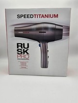 RUSK PRO Speed Titanium Ionic Hair Dryer 6 Speed - £65.67 GBP